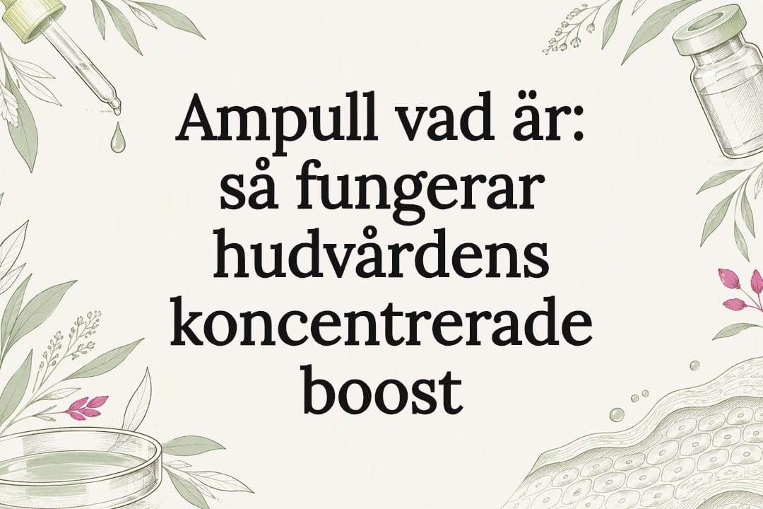 Dekorativ titelbild med illustration av en glödlampa