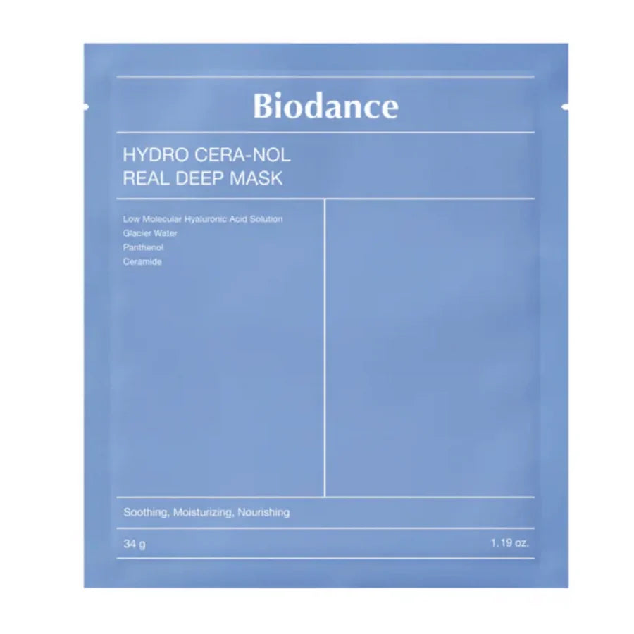 BIODANCE – Hydro Cera-nol Real Deep Mask 4 pack